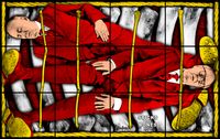 STICKS AND BONES by Gilbert & George contemporary artwork painting, works on paper, sculpture, photography, print