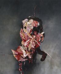 Self-Portrait with Grey No. 4 by Antony Micallef contemporary artwork painting