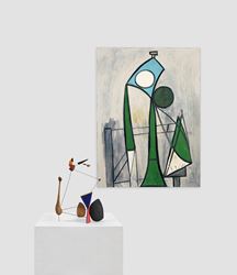 Alexander Calder, Pablo Picasso, Calder and Picasso, Exhibition view at Almine Rech Gallery, New York. Courtesy Almine Rech Gallery, New York. © 2016 Calder Foundation, New York / Artists Rights Society (ARS), New York. © 2016 Succession Picasso / Artists Rights Society (ARS), New York.