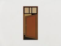 Sem título, da série Portas / Untitled, from the Doors Series by Wanda Pimentel contemporary artwork painting