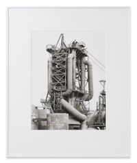 Blast Furnace, Braddock/Pittsburgh, Pennsylvania, USA by Bernd & Hilla Becher contemporary artwork photography