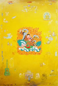 Dorje Legpa by Tim Johnson with Daniel Bogunovic contemporary artwork painting