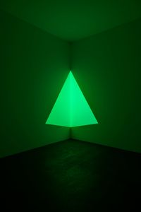 Raethro Green by James Turrell contemporary artwork sculpture