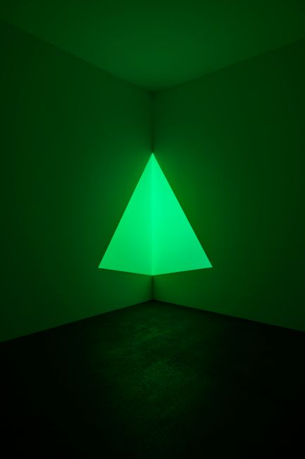 Raethro Green by James Turrell contemporary artwork