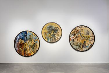 Exhibition view: Nalini Malani, Can You Hear Me?: Nalini Malani 1969-2018, Arario Gallery, Shanghai (6 November 2018–17 February 2019). Courtesy Arario Gallery Shanghai.