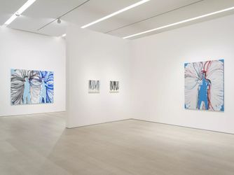 Exhibition view: Lee Kun-Yong, Snail’s Gallop, Pace Gallery, West 25th Street, New York (14 July–19 August 2023). Courtesy Pace Gallery. 