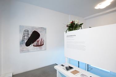 Exhibition view: Amina Benbouchta, (M)eta(M)orphosis, Sabrina Amrani Gallery, Madrid (18 November–31 December 2015). Courtesy Sabrina Amrani.