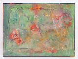 Wobbly V with Bunches by Frank Bowling contemporary artwork 1