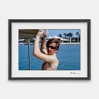 Ringo aboard the Southern Trail, Miami, 14 February 1964 by Paul Mccartney contemporary artwork print