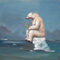 Hope Floats by Joanna Braithwaite contemporary artwork painting