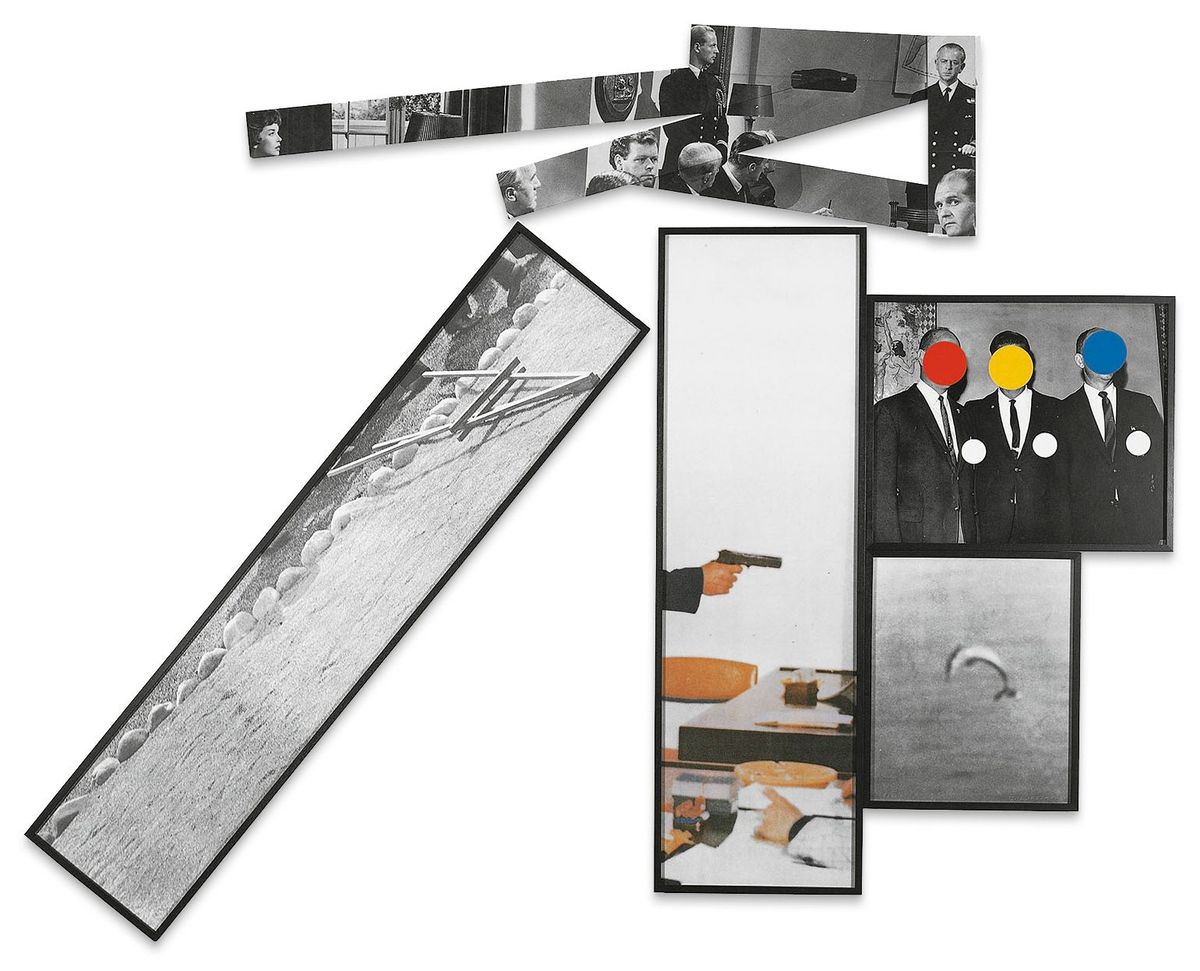 John Baldessari ポスター 絵画 アート 雑貨 写真 美術品 椅子 The Fallen Easel, 1988 by John Baldessari | Ocula