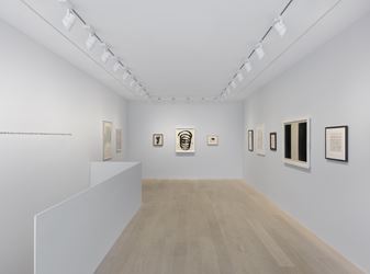 Exhibition view: Group exhibition, A line (a)round an idea Selected Works on Paper, Gagosian, Geneva (2 May—27 July 2019). Artwork © Artists and Estates. Courtesy Gagosian. Photo: Annik Wetter.