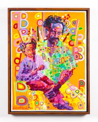 Boss Couple by Wadsworth Jarrell contemporary artwork painting