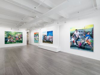 Exhibition view: Thomas Agrinier, The Pursuit of Happiness, Hollis Taggart (7 September–7 October 2023). Courtesy Hollis Taggart.
