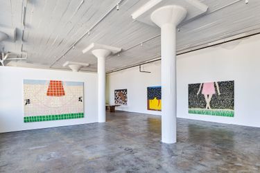 Exhibition view: Gabrielle Graessle, On The Milky Way, Simchowitz, Los Angeles (13 January–17 February 2024). Courtesy Simchowitz.