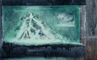 Cold Volcano by Mircea Teleagă contemporary artwork painting