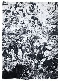 Death of Magellan (After Amorsolo) by Patricia Perez Eustaquio contemporary artwork sculpture, textile