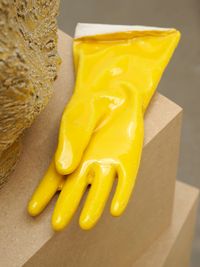 WORKING GLOVE SERIES HOUSEHOLD MODEL NO. 10 by Mike Meiré contemporary artwork sculpture, ceramics