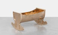 Very large cradle by Sherrie Levine contemporary artwork 1