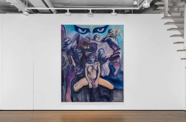 Exhibition view: Ana Karkar, Whole Cookie, Almine Rech, London (30 May–27 July 2024). Courtesy Almine Rech.