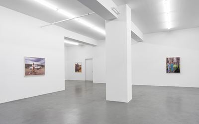 Exhibition view: Joel Sternfeld, Stranger Passing, Buchmann Galerie, Berlin (10 November 2017–3 February 2018). Courtesy Buchmann Galerie.