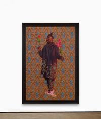 Portrait of Tunji Adeniyi-Jones by Kehinde Wiley contemporary artwork painting