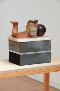 Foot traffic by Denis O'Connor contemporary artwork ceramics