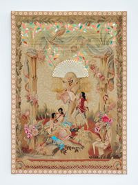 as we know it, as we dream it by Suchitra Mattai contemporary artwork mixed media, textile