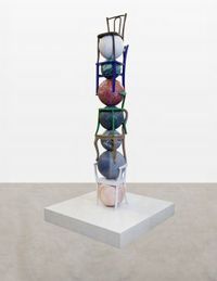 l’ordre des mondes (Totem) by Alicja Kwade contemporary artwork sculpture