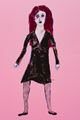Pink poppy 60's girl by Jenny Watson contemporary artwork 5