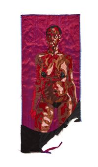 Am I enough? by Billie Zangewa contemporary artwork sculpture, textile