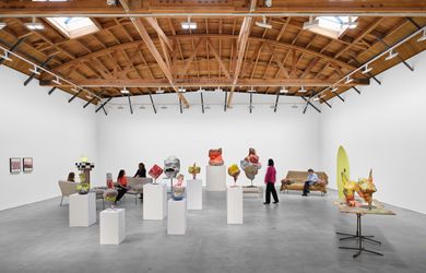 Exhibition view: Franz West, David Zwirner, Los Angeles (26 October–16 December 2023). Courtesy David Zwirner.