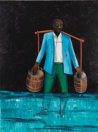 Water Seller by Lubaina Himid contemporary artwork painting