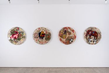 Exhibition view: Mehwish Iqbal, Laa Makaan, Yavuz Gallery, Sydney (13 October–5 November 2022). Courtesy Yavuz Gallery.