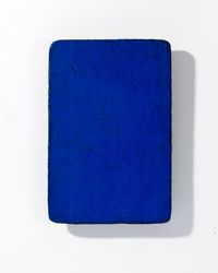 Monochrome bleu (IKB 280) by Yves Klein contemporary artwork sculpture