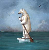 Eco Cruise by Joanna Braithwaite contemporary artwork painting