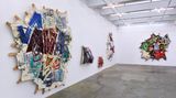 Contemporary art exhibition, Mike Cloud, Quilt painting at Thomas Erben Gallery, New York, USA