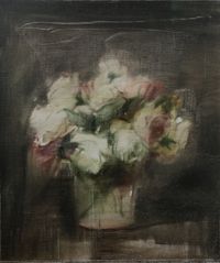 Study after Henri Fantin-Latour I by Jake Wood-Evans contemporary artwork painting, works on paper