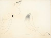 Untitled by Joan Miró contemporary artwork drawing