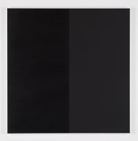 Untitled Lamp Black No. 25 by Callum Innes contemporary artwork painting