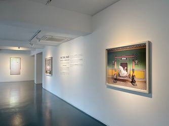 Exhibition view: Group Exhibition, Tint, Tone, Shade, Sundaram Tagore Gallery, Singapore (2 September–28 October 2023). Courtesy Sundaram Tagore Gallery. 