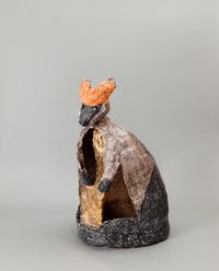 Black Tailed Swamp Wallaby 11 by Peter Cooley contemporary artwork sculpture