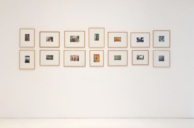 Exhibition view: Gerhard Richter, Overpainted Photographs, Gagosian, Davies Street, London (9 April—8 June 2019). © Gerhard Richter 2019 (09042019). Courtesy the artist and Gagosian. Photo: Lucy Dawkins. 
