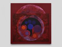 Celestial Red by Sonia Gechtoff contemporary artwork painting