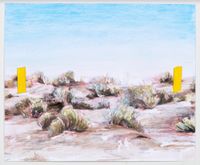 Taped Landscape by Eric LoPresti contemporary artwork works on paper