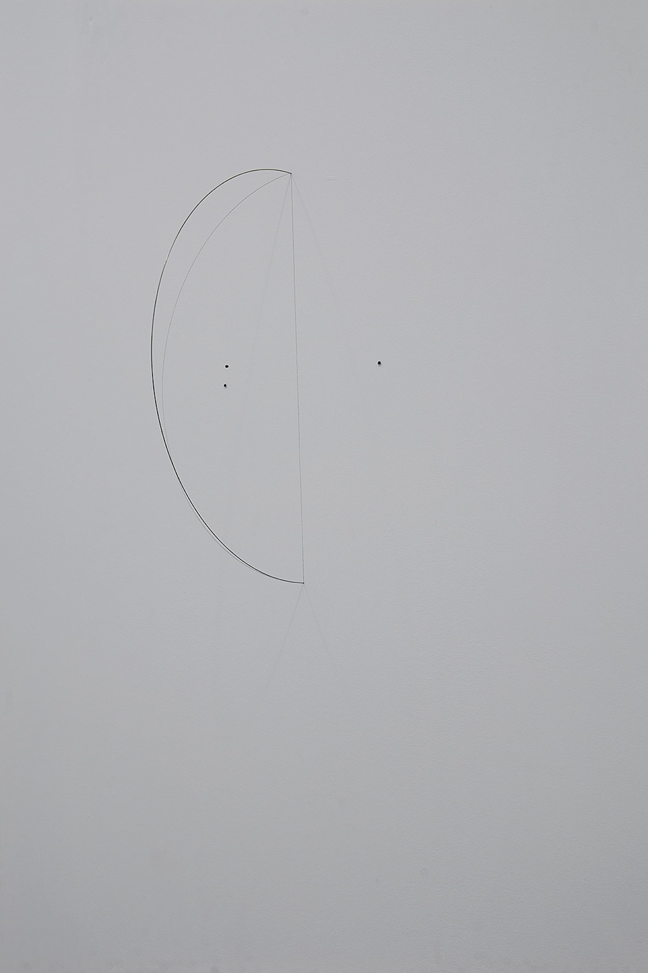 Wall Drawing (semicircle) 1, 2019 by Jong Oh Ocula