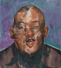 Laugh #1 by Zhu Xiangmin contemporary artwork painting, works on paper