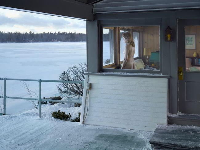 Woman at Window by Gregory Crewdson contemporary artwork