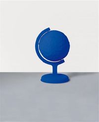 La Terre Bleu by Yves Klein contemporary artwork sculpture