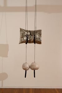 Falling Through Water, Like Teeth Through Licorice by Sarah Contos contemporary artwork sculpture, ceramics